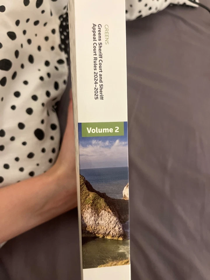 Greens Sheifd Court and Sheriff Appeal Court Rules 2024-2025 Vol 2 - Image 2 of 2