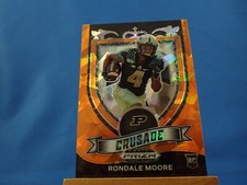 Rondale Moore Prizm Draft Picks 2021 RC Rookie Crusade Orange Ice Prizm