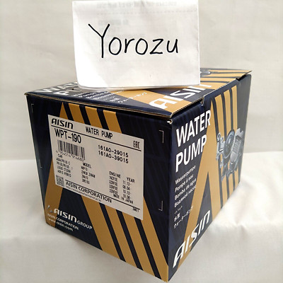 TOYOTA WATER PUMP AISIN WPT-190 Genuine No. 161A0-29015 and 161A0