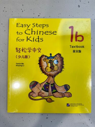 Easy Steps to Chinese for Kids 1b Textbook (English) Y Ma & X Li Sealed Book - Foto 1 di 2