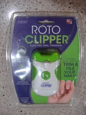 NEW Roto Clipper Electric Nail Trimmer AS SEEN ON TV BRAND NEW Trim & File Nails