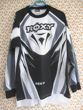 Maillot Roxy Motocross Racing Moto cross noir et blanc Vintage Homme - XL