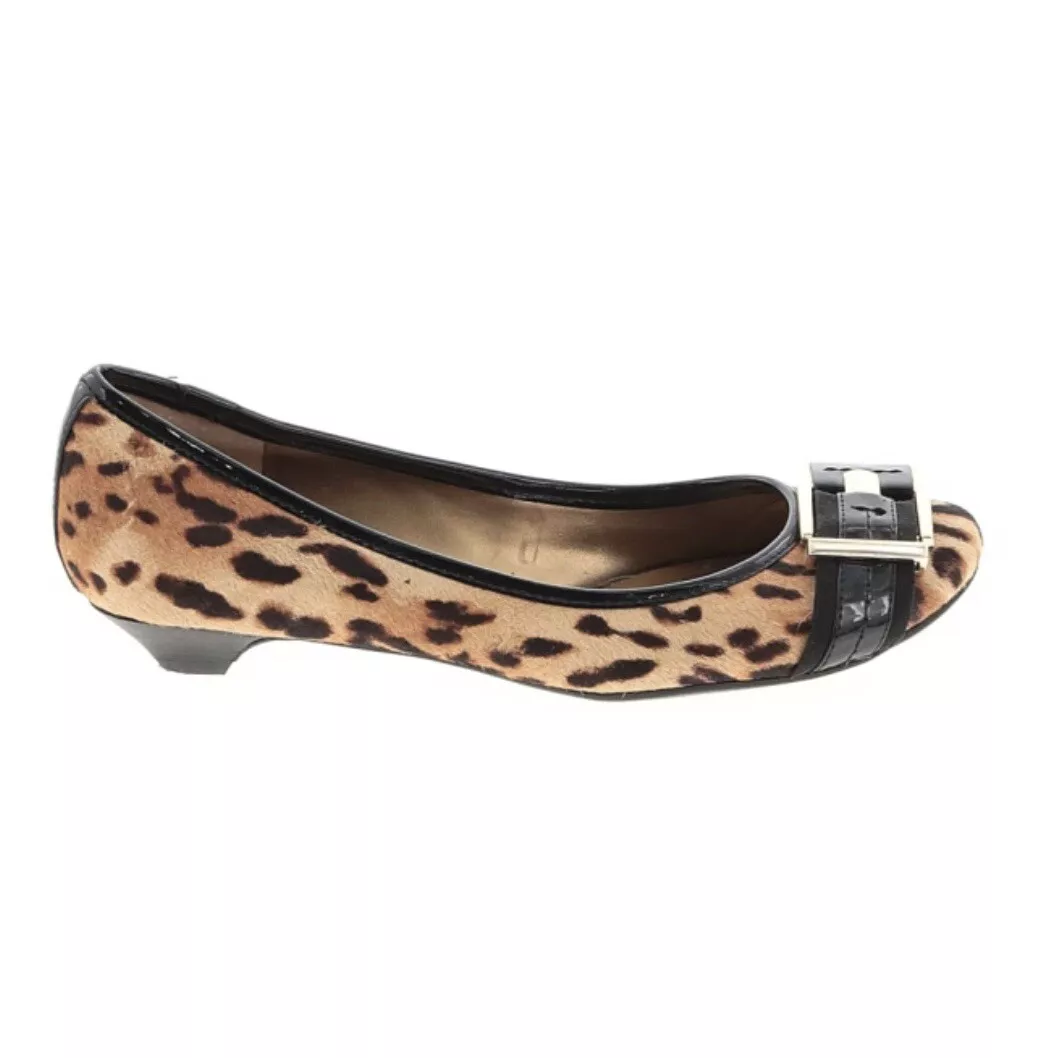 Nine west animal print flats 2025