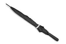 NEW GENUINE MINI JCW BRANDED WALKING STICK UMBRELLA IN BLACK 80235B54F38