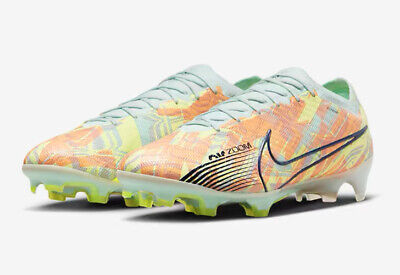 Nike Zoom Mercurial Vapor 15 Elite FG Barely Green Orange Nike Zoom Mercurial Vapor 15 Elite FG Barely Green Orange