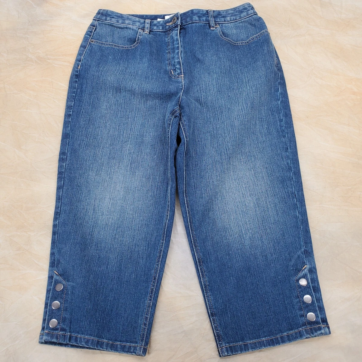 Talbots denim sale pedal pusher
