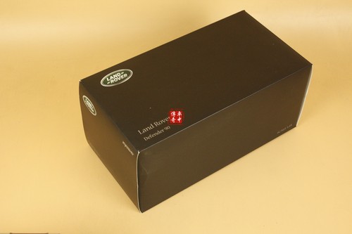 1:18 Kyosho LAND ROVER Defender 90 Indus plata NO.08901IS modelo fundido a presión - Imagen 2 de 12