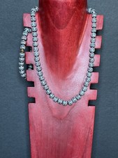 collana donna in perle di vetro