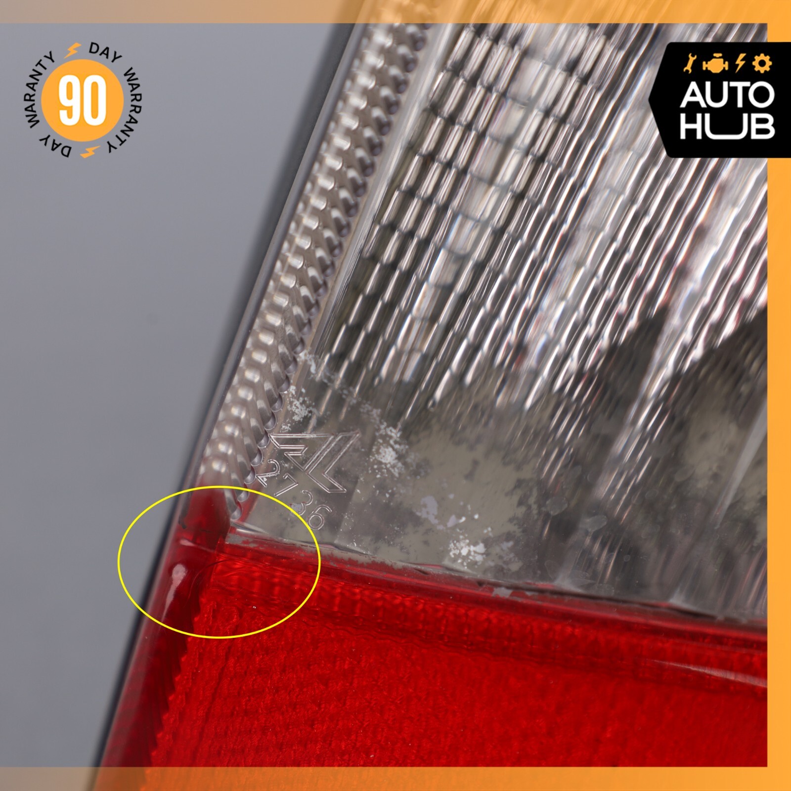 08-12 Maserati GranTurismo S M145 Left Driver Side Inner Tail Light Lamp OEM