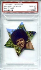 1975 MICHAEL JACKSON PSA 10 MISTER SOFTEE (PRISTINE QUALITY) **INCREDIBLE CARD**