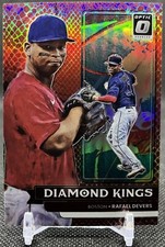 2022 Donruss Optic RAFAEL DEVERS Red Dragon Diamond Kings /99! - Boston Red Sox