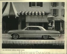 1963 Press Photo Chevrolet Impala Sport Coupe - Mjx58690 1963 Press Photo Chevrolet Impala Sport Coupe - Mjx58690