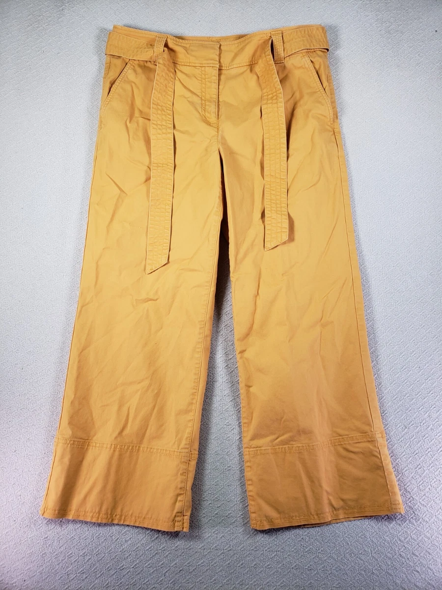 Ann taylor top loft yellow pants