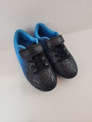 DejaTuHuella Little Boys Blue Soccer Cleats Shoes Size 10