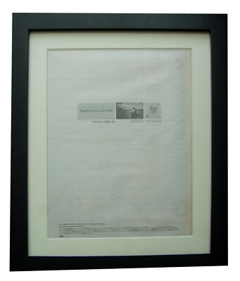 TANITA TIKARAM+Twist My Sobriety+POSTER+AD+ORIGINAL 1988+FRAMED+FAST GLOBAL SHIP
