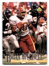 Brian Mitchell 1994 Pro Line Live #293 Washington Redskins FOOTBALL