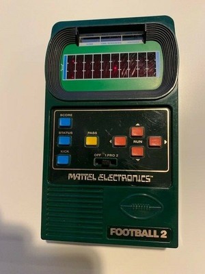 old electronic football game