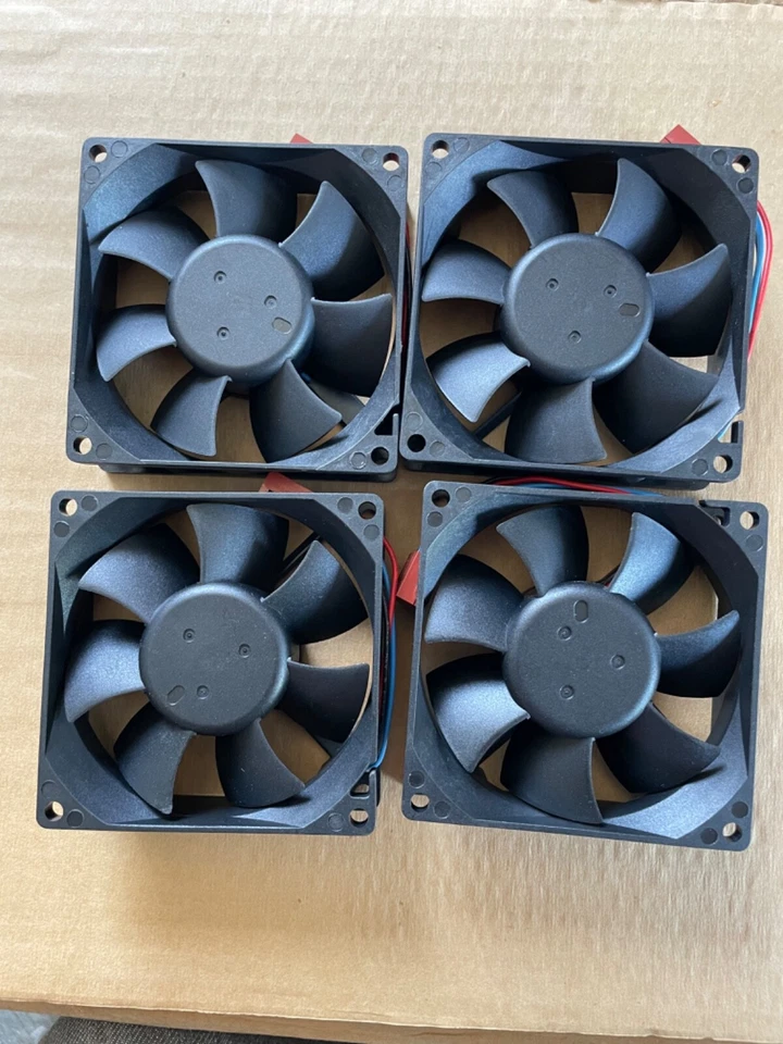 4 paquetes Delta Electronics AFB0812M DC 12V 0.18A -R00 CPC-2 Foto 3 de 4