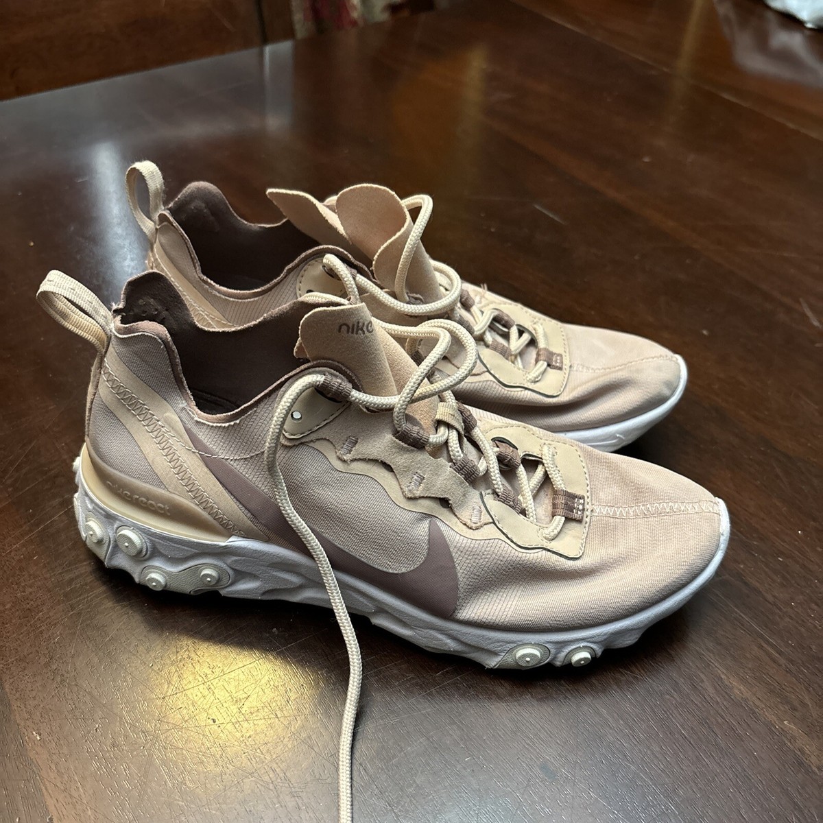 Breathable Shoes Nike React Element 55 Moss Nike React Element 55