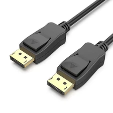 Benfei DisplayPort to DisplayPort 6ft / 6 Feet 4K Gold Plated Cable Male to Male