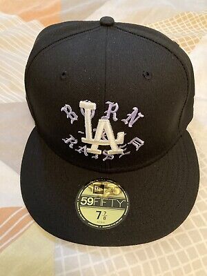 Born X Raised Dodgers 60th Anniversary Patch Hat 7 7/8 New Born X Raised Dodgers 60th Anniversary Patch Hat 7 7/8 New