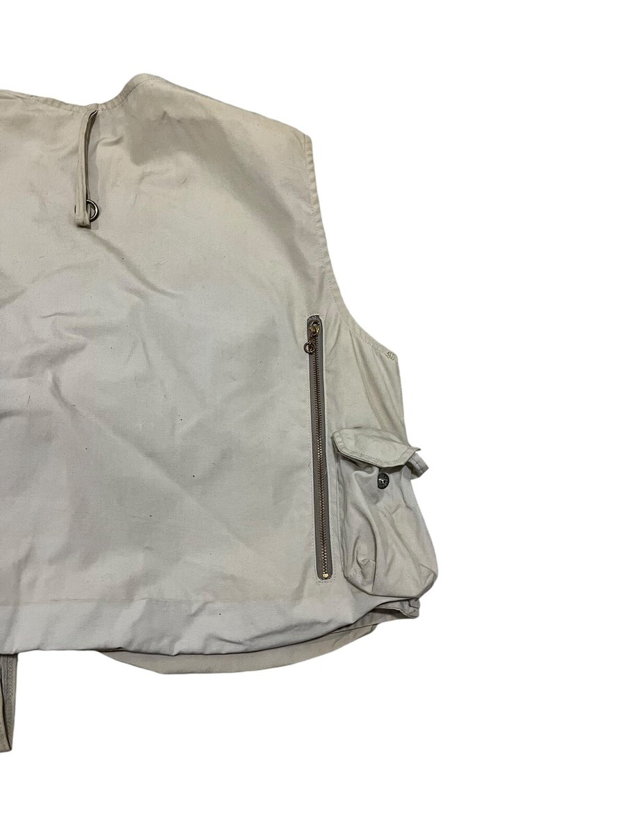 Vintage Masland Fly Fishing Vest Tac-L-Pac Pockets 40s 50s