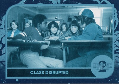 Stranger Things 2, ST-26 (Class Disrupted) Upside Down Parallel Card #22/99