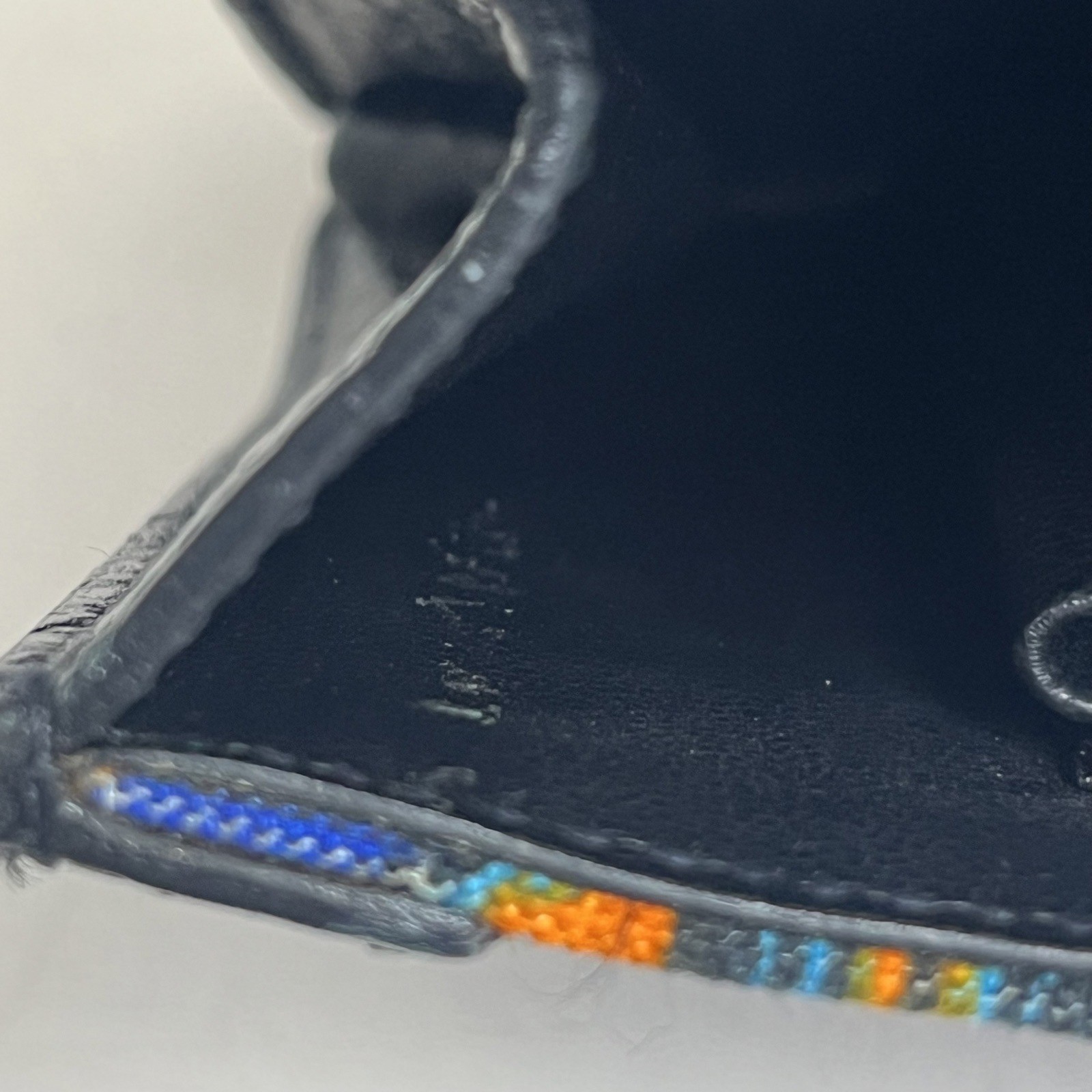 PRADA Printed Canvas Handbag Pattern Calfskin P20… - image 10