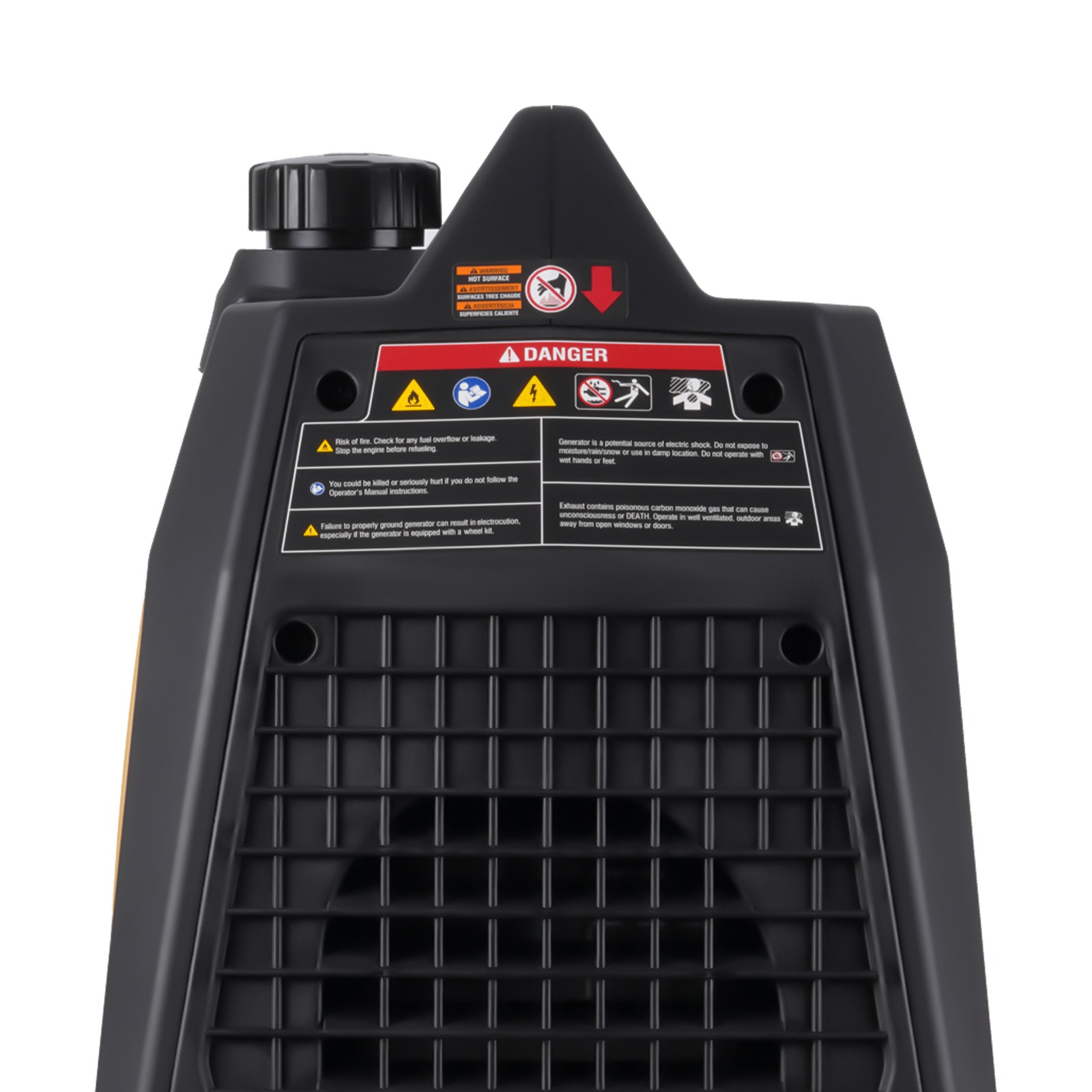 Gas LPG Powered Portable Generator 3200 Watt Electric Start Home Back up  RV