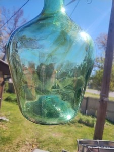 特大 グリーン ガラス瓶 イタリア製 VIRESA社 空瓶 Viresa Glass | eBay