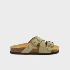 SCHOLL  CIABATTA DONNA CON DUE FASCE SELENE