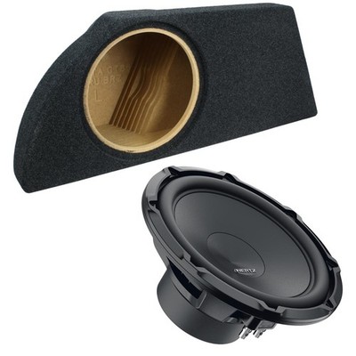 25cm Subwoofer Hertz Cento CS250 S2 + Auto Bass Gehäuse Links für Toyota GT86