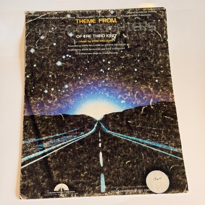 Theme From Close Encounters of the Third Kind Sheet Music 1977 John Williams