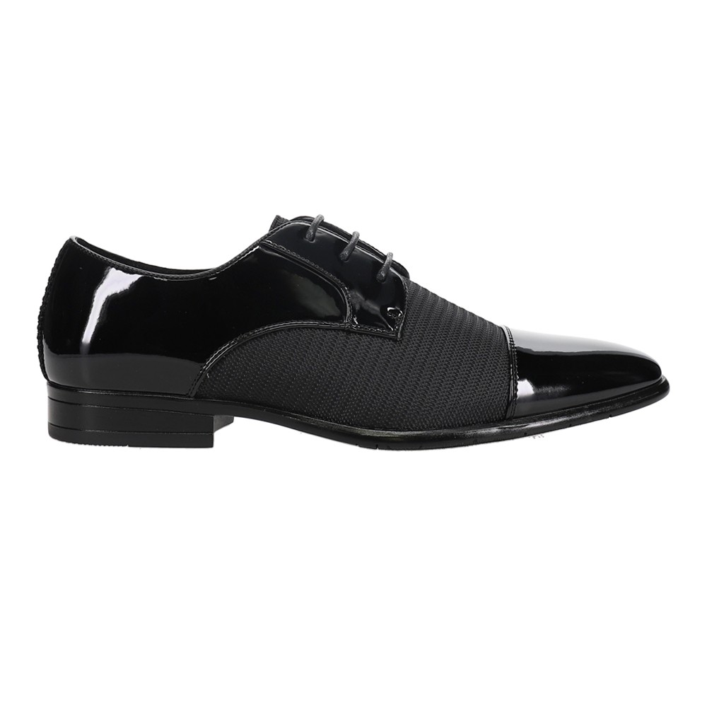 Stacy Adams Pharaoh Oxford Cap Toe Dress  Mens Black Dress Shoes 25530-001