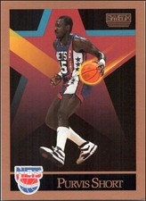 1990 Purvis Short Skybox BASKETBALL #185 New Jersey Nets