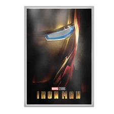 2025 Marvel Infinity Saga Phase One Iron Man 1.5 oz Silver Foil By Agoro