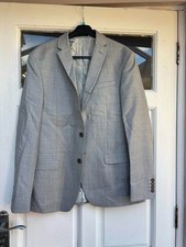 Image of BNWT Ted Baker Men's Light Grey Slim Fit Jacket - 40R