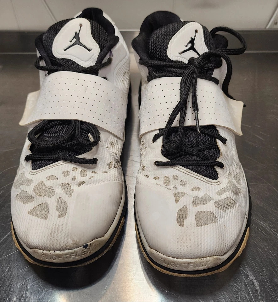 Nike Jordan Flight Flex Trainer 2 Hombres Talla 10.5 Blanco Zapato Deportivo Tenis Foto 2 de 4