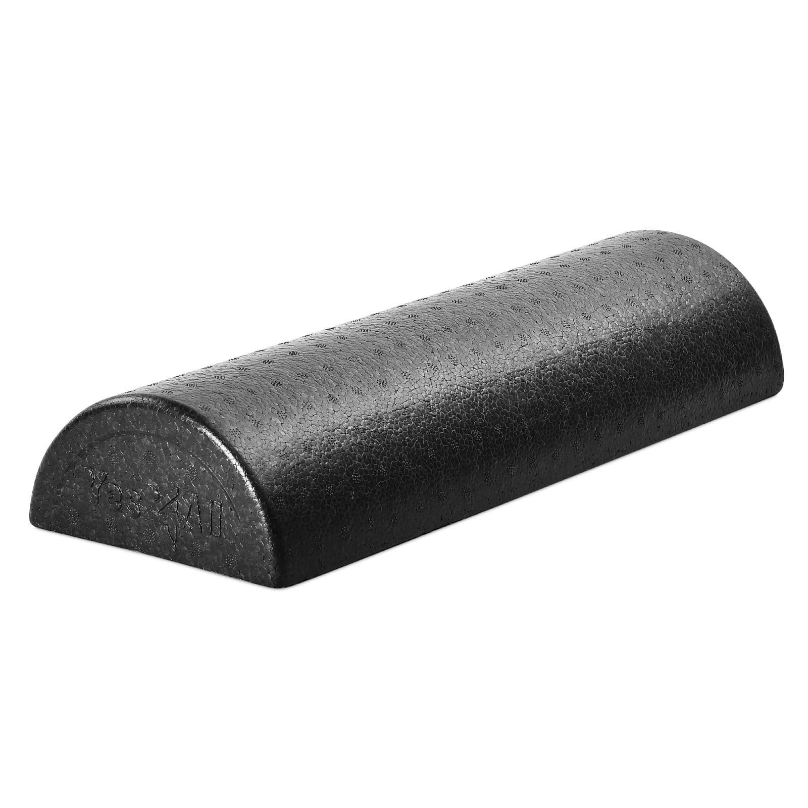 Yes4All Half Foam Roller EPP - Ultra Lightweight High Density 45 cm, Black