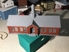 Ho Scale Building.  Assembled.  Court  House, Government Building, Post Office