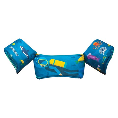 #ad Airhead Water Otter Elite Kids Child Life Jacket Vest with Arm Bands Scuba $12.99