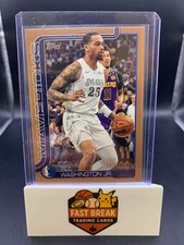 2025 Topps Chrome Basketball P.J. Washington Jr. #173 Gold 2001/2025