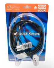 Notebook Combo Lock by offspring Technologies NB-CMB2 Notebook Security