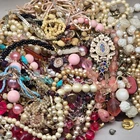 Costume Jewelry Lot Vintage Modern Mixed Wear Craft Resell 3 LB