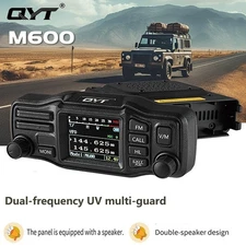 QYT M600 25W Separate Panel Mobile Radio Double Speaker Design Dual Band Radios