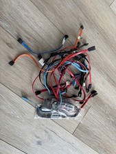 LOT OF 25 SATA Cables - Various Lengths  Colors