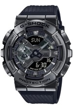 G Shock GM-110BB-1AJF Black Metal Cover Shock-Resist Digital Men s Watch