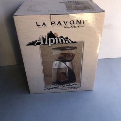 La Pavoni  Alpina Coffee Grinder # Cg600 Read Please