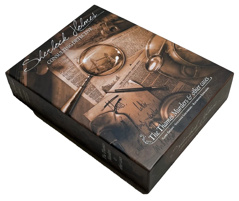 SHERLOCK HOLMES Consulting Detective Game : The Thames Murders & Other Cases - Image 3 of 4