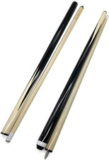 , Stecca Da Biliardo in Legno, 2 Pezzi, per Biliardo E Casa, 144,8 Cm, 2 Pezzi